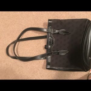 Vintage Dooney & Bourke Bucket Bag & Cosmetic Bag